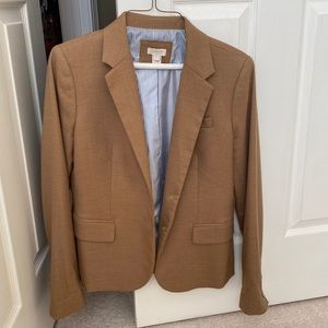 J crew camel/brown blazer jacket